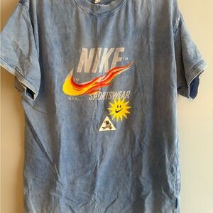 Nike Vintage sportswear max 90 Blue Graphic Tee